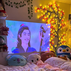 BRANCH LIGHT OŚWIETLENIE GAŁĘZI KWIATOWEJ WIŚNI