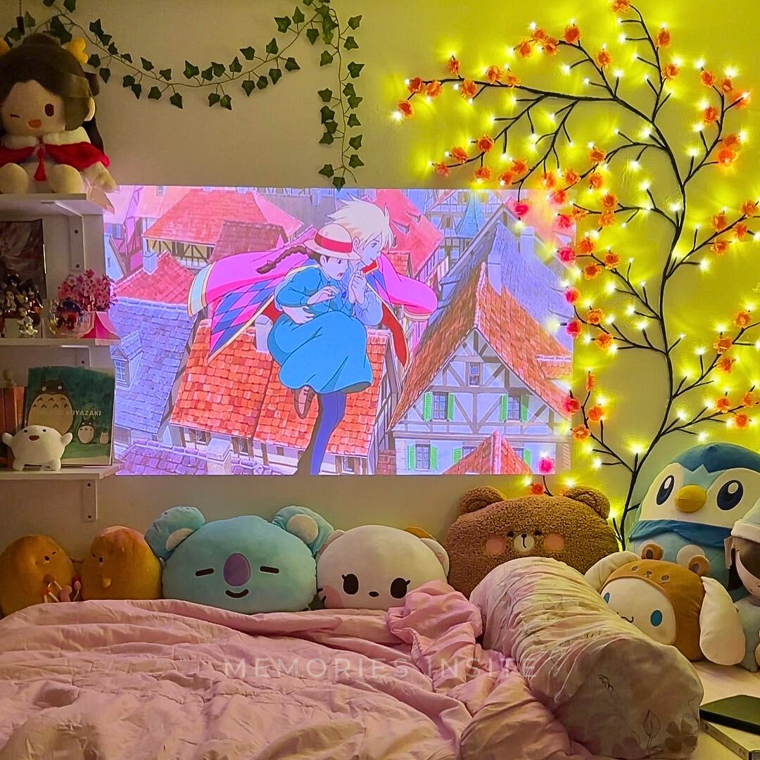 BRANCH LIGHT OŚWIETLENIE GAŁĘZI KWIATOWEJ WIŚNI