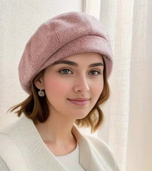 Damska czapka beret casual