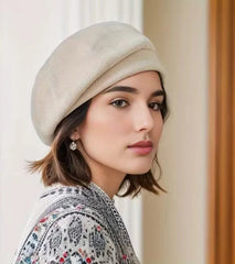 Damska czapka beret casual