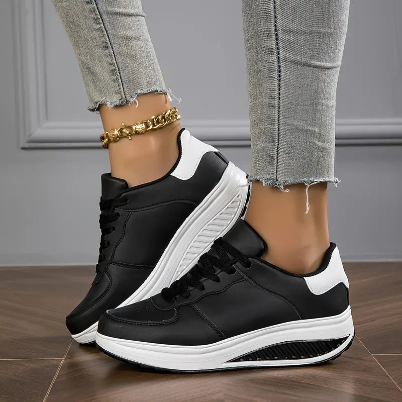 🔥 Last Day Promocja 50% zniżki - Sneakery ortopedyczne dla damskiej mody oddychającej platformy