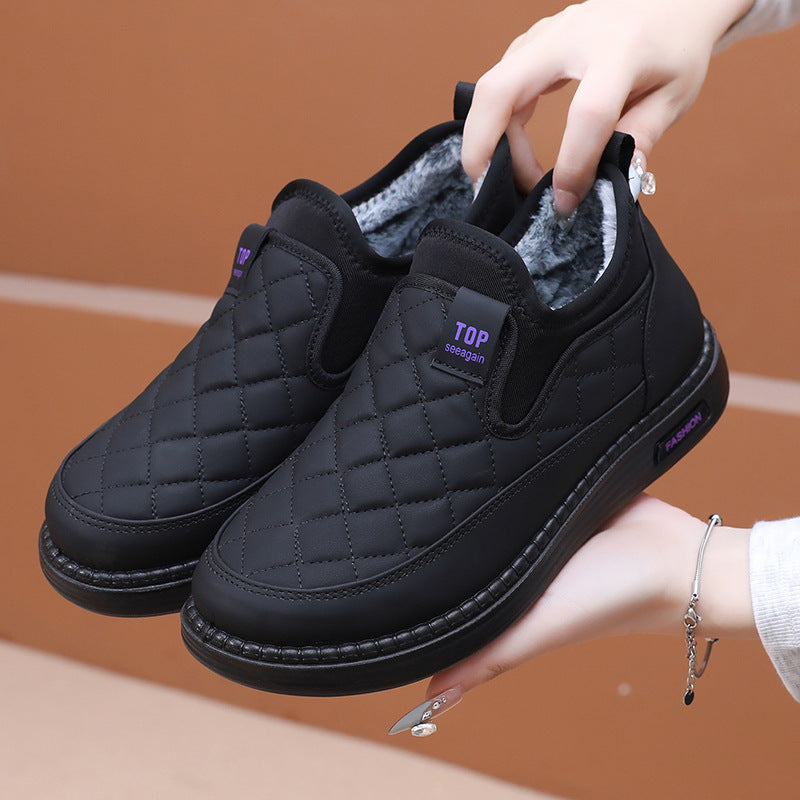 Damskie Grube Ciepłe Wodoodporne i Antypoślizgowe Zimowe Buty