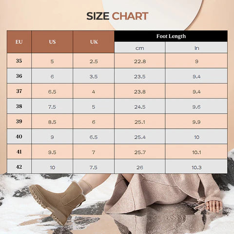 Damskie buty zimowe z ciepłą polarową podszewką