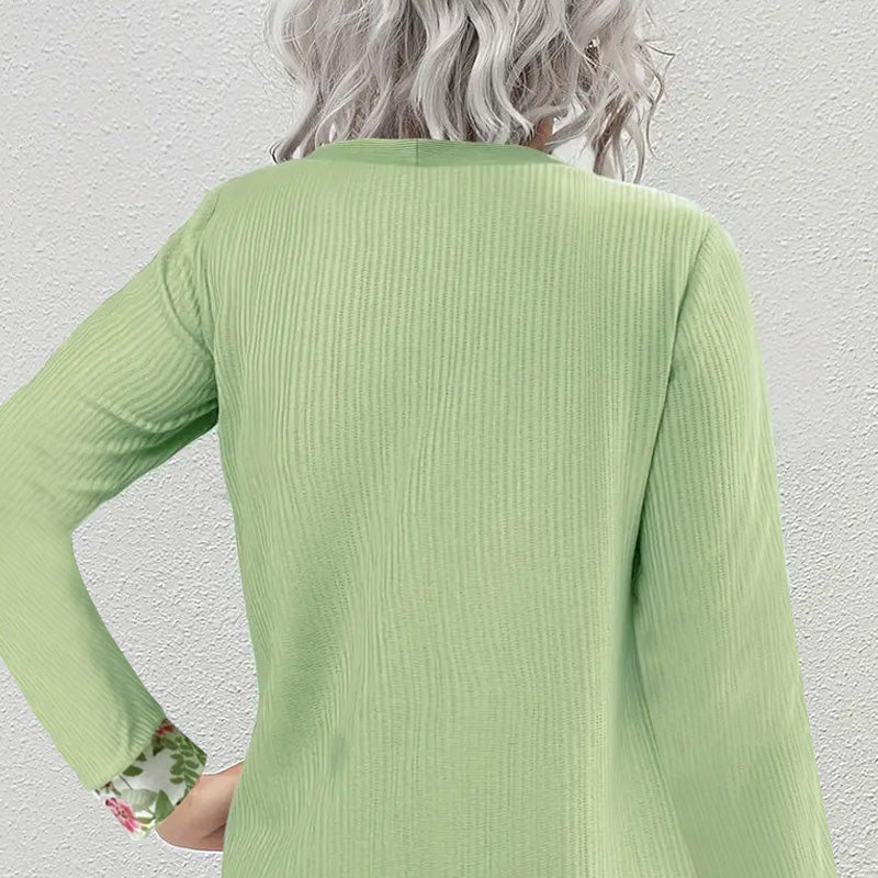 Damski, swobodny, modny top patchworkowy